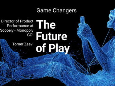 kid playing video game on phone laughing